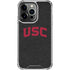 University of Southern California USC Bold Logo iPhone 13 Pro Clear Case