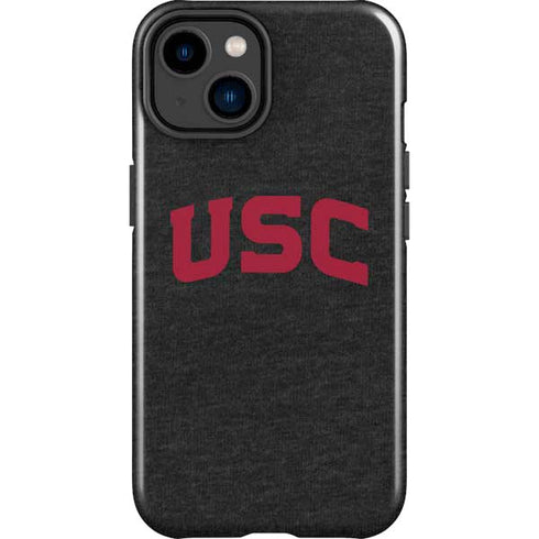 University of Southern California USC Bold Logo iPhone 14 Plus Impact Case