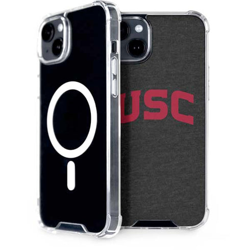 University of Southern California USC Bold Logo iPhone 15 Plus MagSafe Case