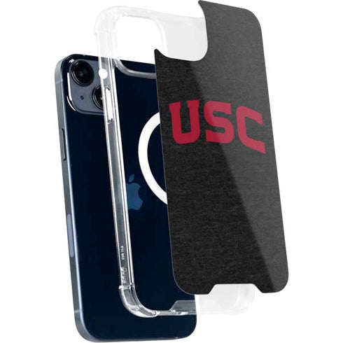 University of Southern California USC Bold Logo iPhone 15 Plus MagSafe Case