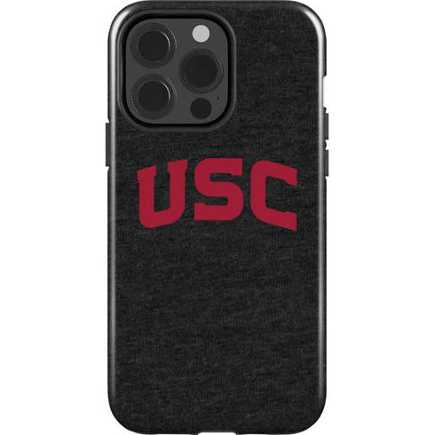 University of Southern California USC Bold Logo iPhone 15 Pro Impact Case