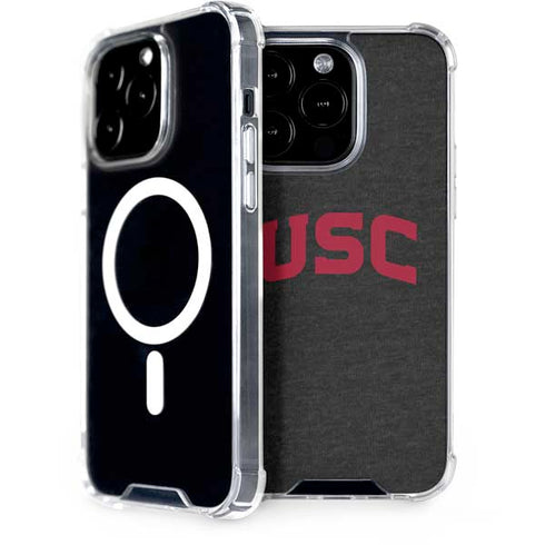 University of Southern California USC Bold Logo iPhone 15 Pro MagSafe Case