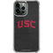 University of Southern California USC Bold Logo iPhone 14 Pro Max Clear Case