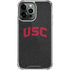 University of Southern California USC Bold Logo iPhone 14 Pro Max Clear Case