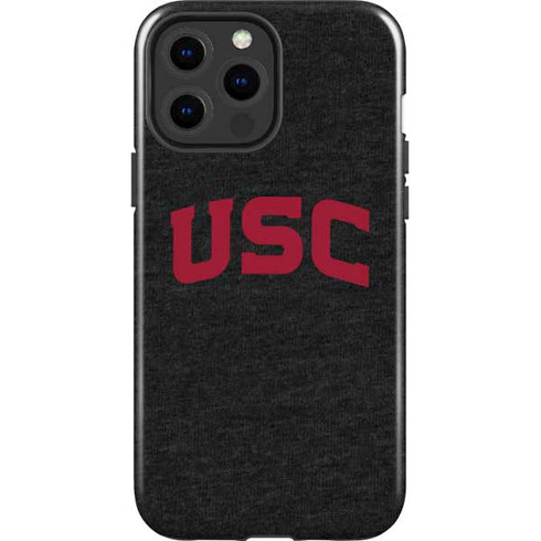 University of Southern California USC Bold Logo iPhone 15 Pro Max Impact Case