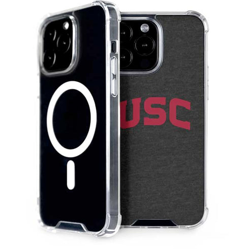 University of Southern California USC Bold Logo iPhone 15 Pro Max MagSafe Case