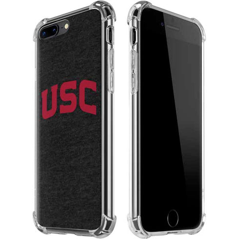 University of Southern California USC Bold Logo iPhone 7/8 Plus Clear Case