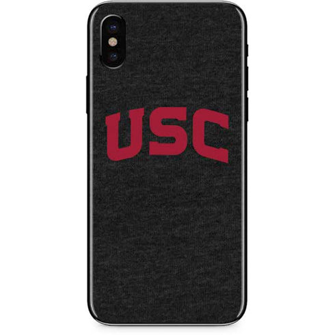 University of Southern California USC Bold Logo iPhone X Skin