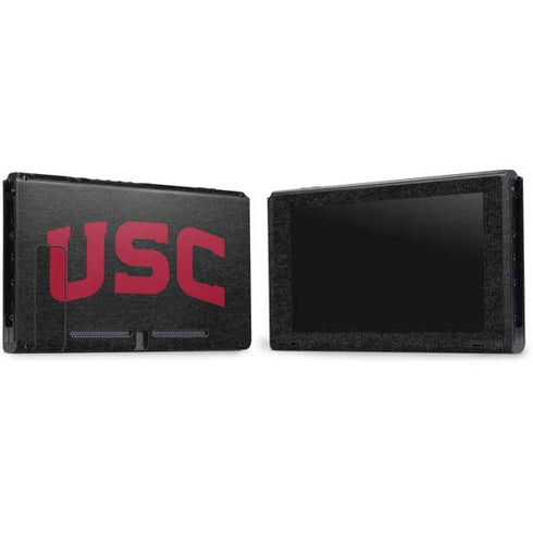University of Southern California USC Bold Logo Nintendo Switch Bundle Skin