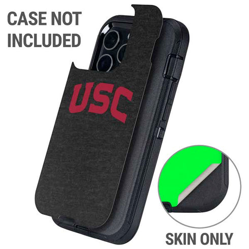 University of Southern California USC Bold Logo Otterbox Defender iPhone Skin