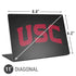 University of Southern California USC Bold Logo Universal Laptop 11in (8.8 x 6.2in) Skin