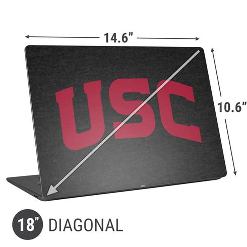 University of Southern California USC Bold Logo Universal Laptop 18in (14.6 x 10.6in) Skin