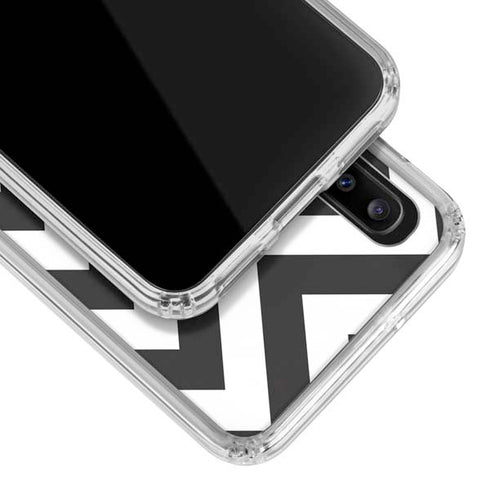 University of Southern California USC Chevron Galaxy A30 Clear Case