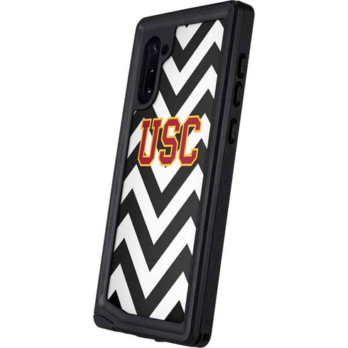 University of Southern California USC Chevron Galaxy Note 10 Waterproof Case