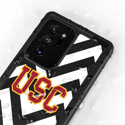 University of Southern California USC Chevron Galaxy Note20 Ultra 5G Waterproof Case