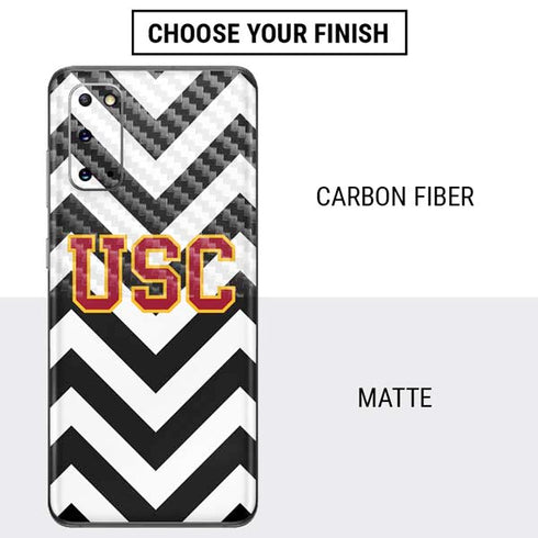 University of Southern California USC Chevron Galaxy S20 Skin