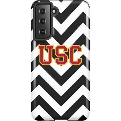 University of Southern California USC Chevron Galaxy S21 5G Pro Case