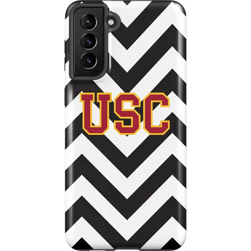 University of Southern California USC Chevron Galaxy S21 Plus 5G Pro Case