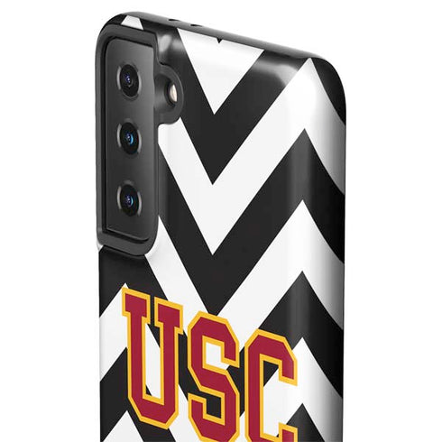 University of Southern California USC Chevron Galaxy S21 Plus 5G Pro Case