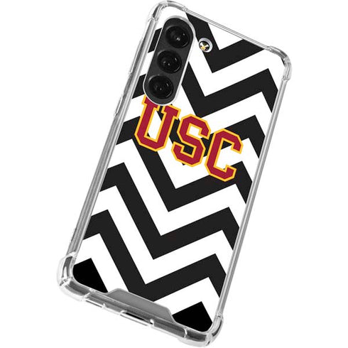 University of Southern California USC Chevron Galaxy S23 Clear Case