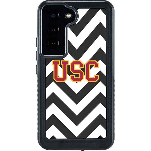 University of Southern California USC Chevron Galaxy S23 Waterproof Case
