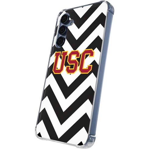 University of Southern California USC Chevron Galaxy S24 Clear Case