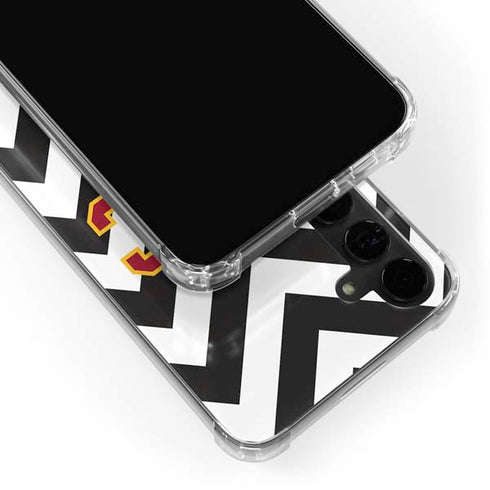 University of Southern California USC Chevron Galaxy S24 Plus Clear Case