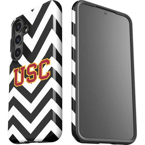 University of Southern California USC Chevron Galaxy S24 Plus Impact Case
