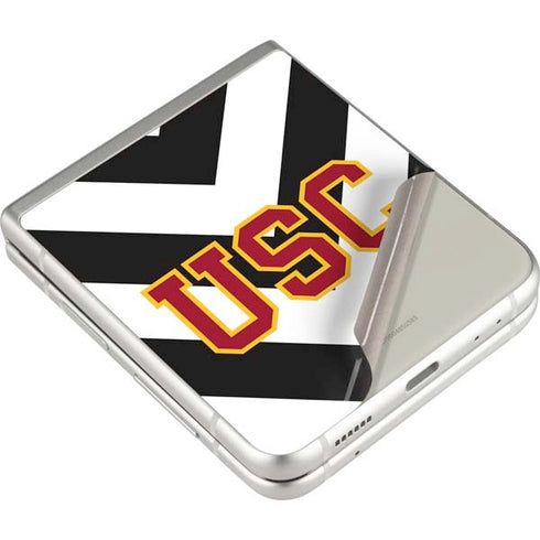 University of Southern California USC Chevron Galaxy Z Flip3 5G Skin