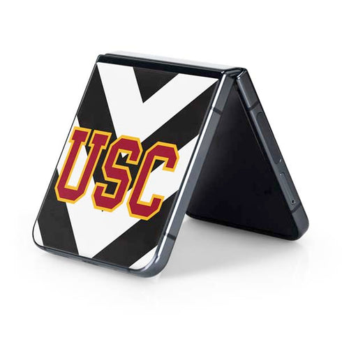 University of Southern California USC Chevron Galaxy Z Flip5 5G Skin