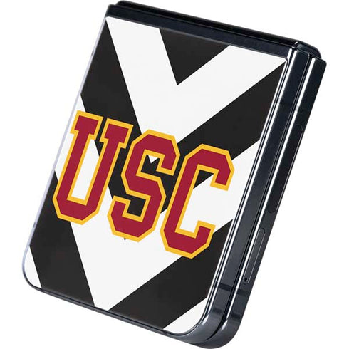 University of Southern California USC Chevron Galaxy Z Flip5 5G Skin