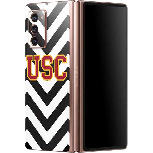 University of Southern California USC Chevron Galaxy Z Fold2 5G Skin