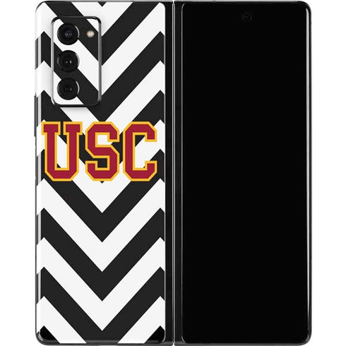 University of Southern California USC Chevron Galaxy Z Fold2 5G Skin
