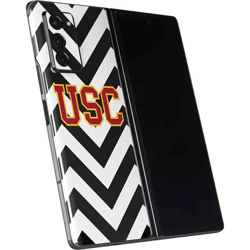 University of Southern California USC Chevron Galaxy Z Fold2 5G Skin