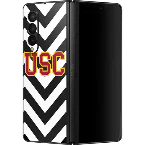 University of Southern California USC Chevron Galaxy Z Fold3 5G Skin