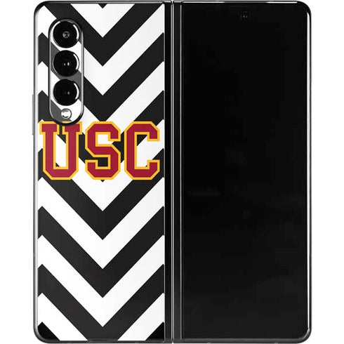 University of Southern California USC Chevron Galaxy Z Fold3 5G Skin