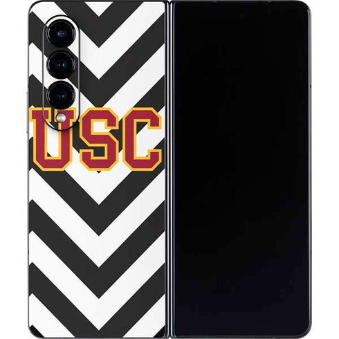 University of Southern California USC Chevron Galaxy Z Fold4 5G Skin