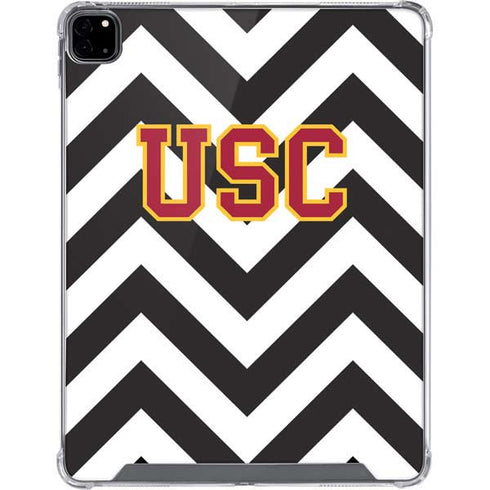 University of Southern California USC Chevron iPad Pro 12.9in (2020) Clear Case