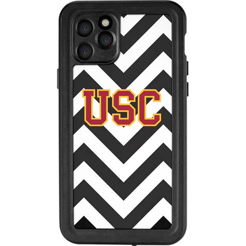 University of Southern California USC Chevron iPhone 11 Pro Waterproof Case