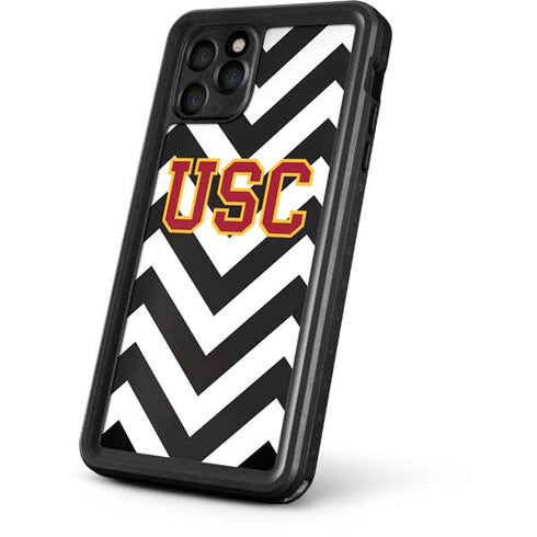 University of Southern California USC Chevron iPhone 11 Pro Waterproof Case