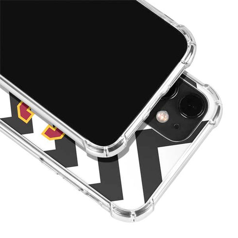 University of Southern California USC Chevron iPhone 12 Clear Case