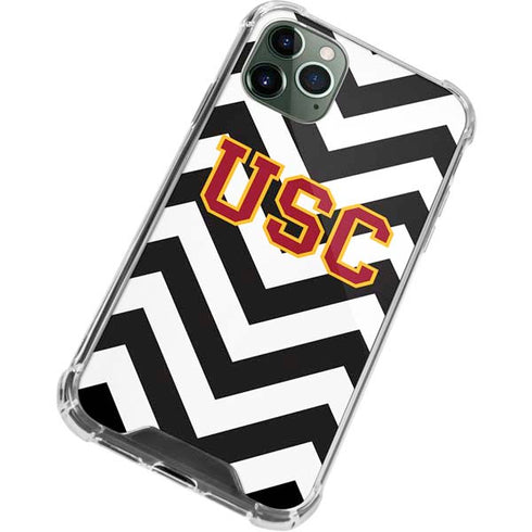 University of Southern California USC Chevron iPhone 12 Pro Clear Case
