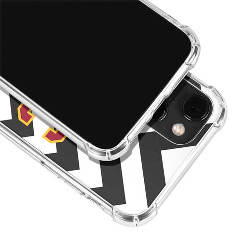 University of Southern California USC Chevron iPhone 14 Plus Clear Case