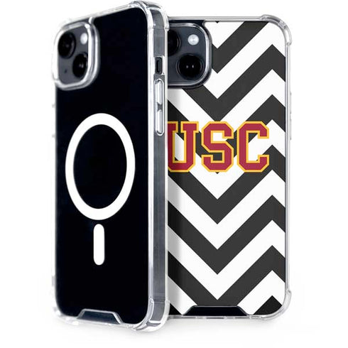 University of Southern California USC Chevron iPhone 15 Plus MagSafe Case