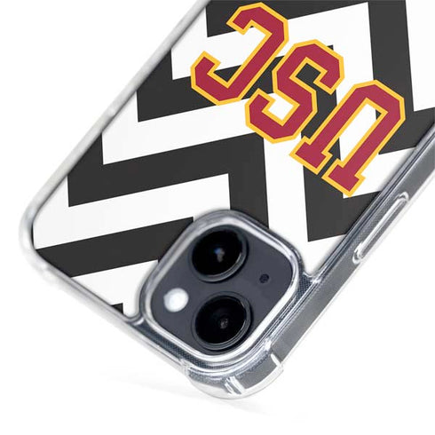 University of Southern California USC Chevron iPhone 15 Plus MagSafe Case