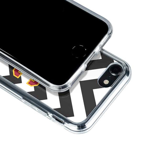 University of Southern California USC Chevron iPhone SE (2nd & 3rd Gen) Clear Case