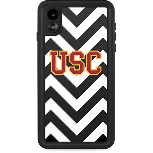 University of Southern California USC Chevron iPhone XR Waterproof Case