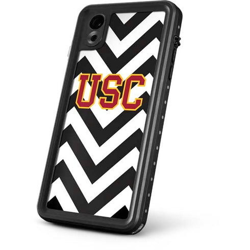 University of Southern California USC Chevron iPhone XR Waterproof Case