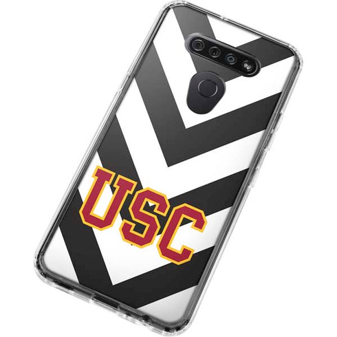 University of Southern California USC Chevron LG K51/Q51 Clear Case