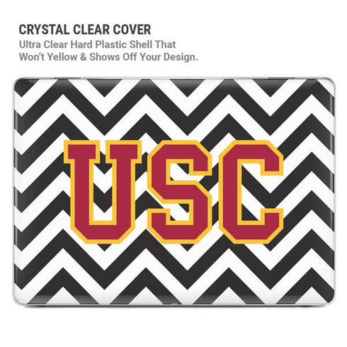 University of Southern California USC Chevron MacBook Pro 15in (2016-19) Case plus Skin